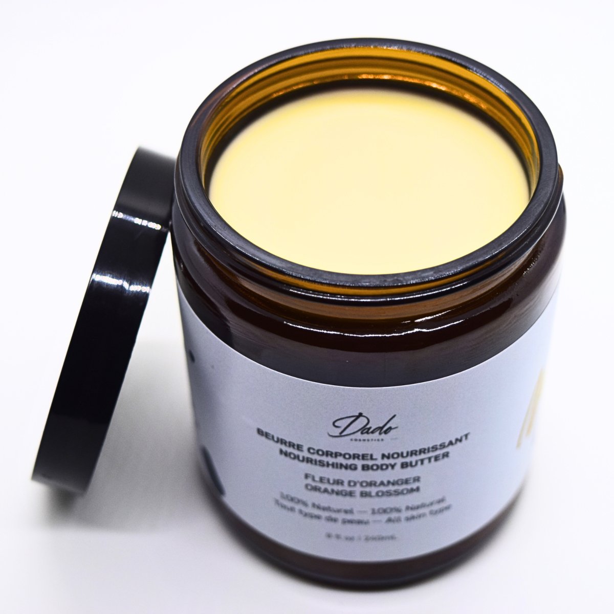 Beurre corporel au karité Fleur d'oranger - 240ml - Dado Cosmetics