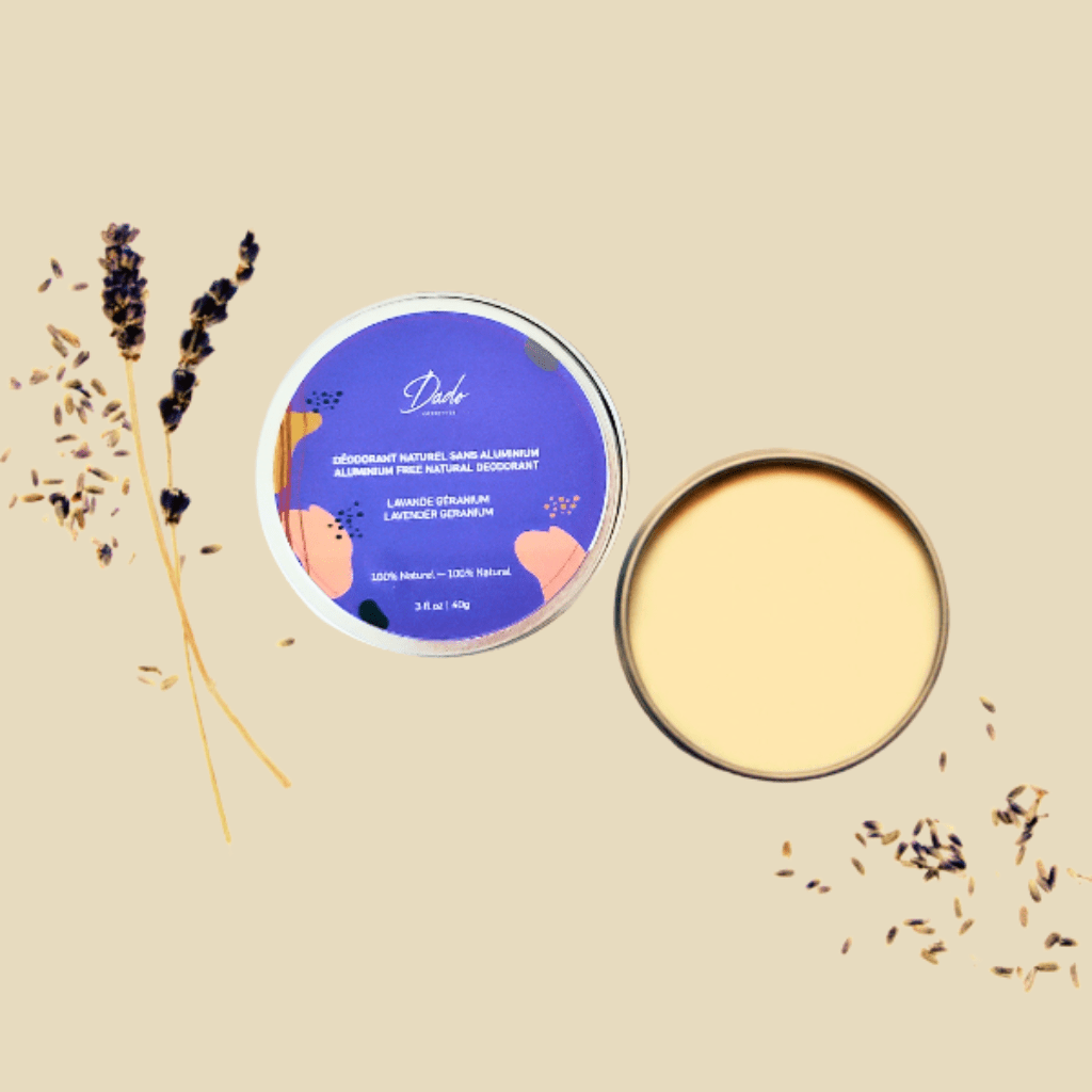 Déodorant naturel sans aluminium - Beurre de mangue bio - 4 senteurs - Dado Cosmetics