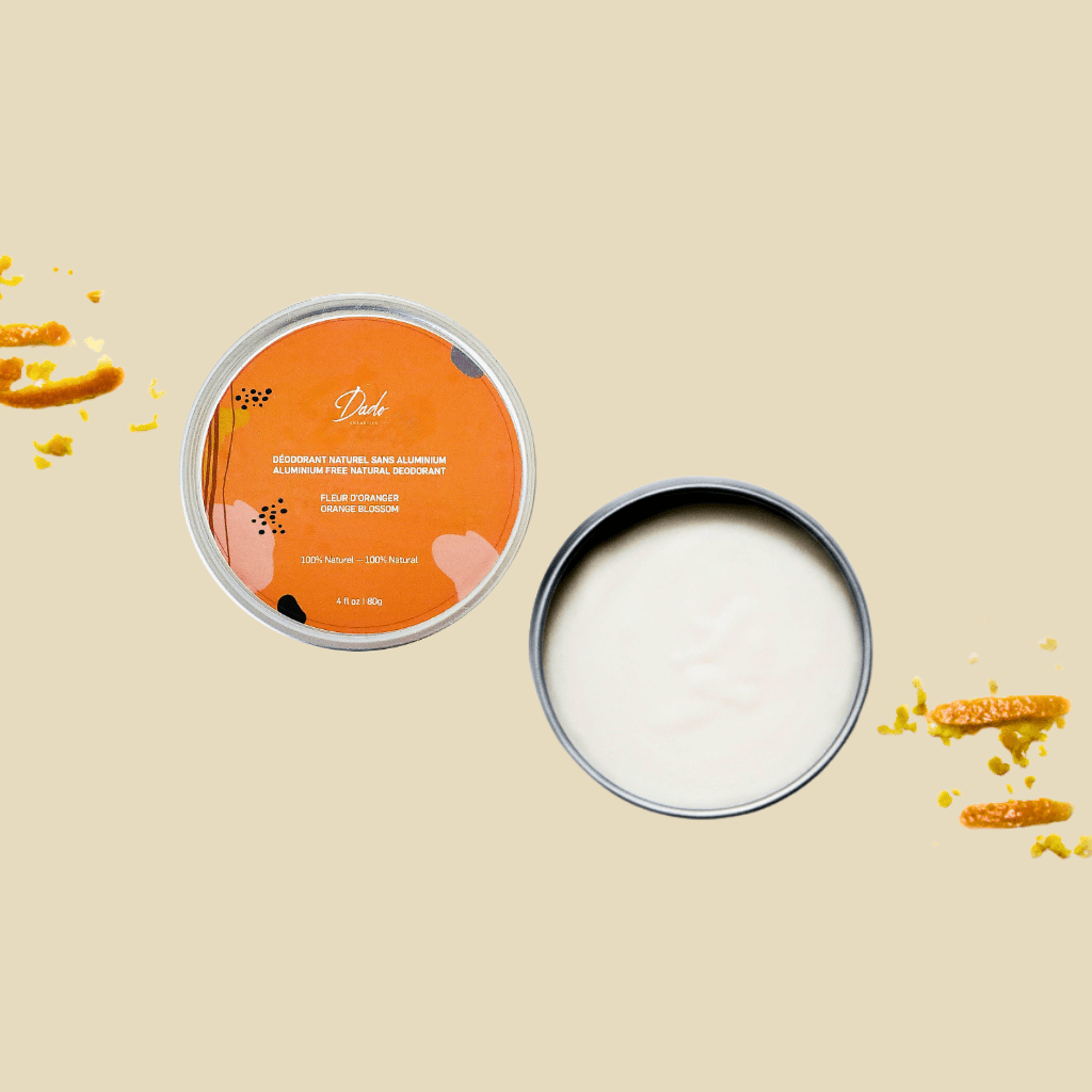 Déodorant naturel sans aluminium - Beurre de mangue bio - 4 senteurs - Dado Cosmetics