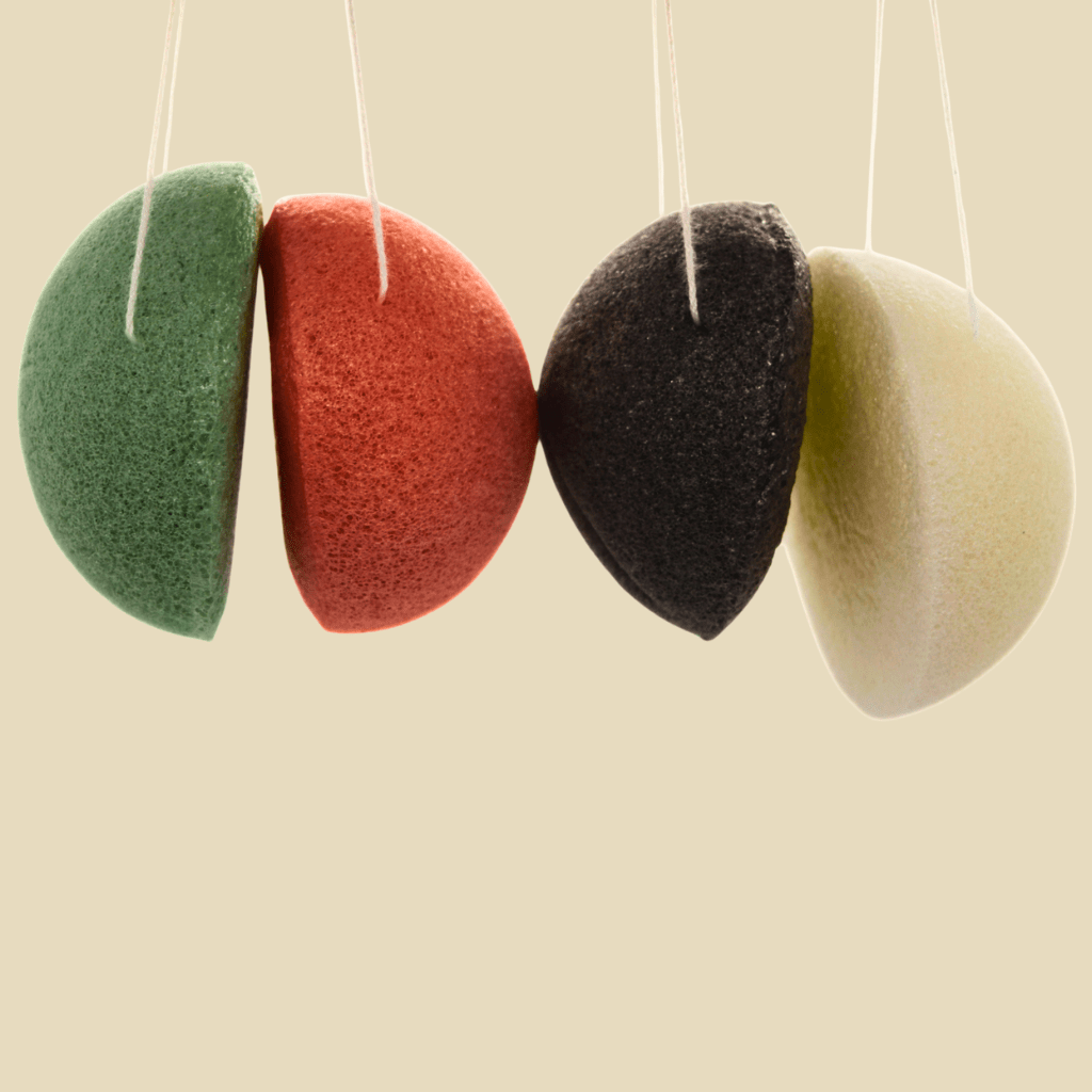 Éponge konjac visage - Nettoyante & exfoliante - 4 types - Dado Cosmetics