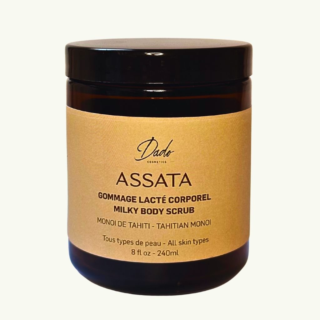 Gommage lacté corporel ASSATA - 240 ml - Dado Cosmetics