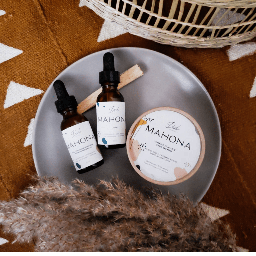 MAHONA - Gommage masque détox | Chocolat &amp; Argile Maroc - Dado Cosmetics