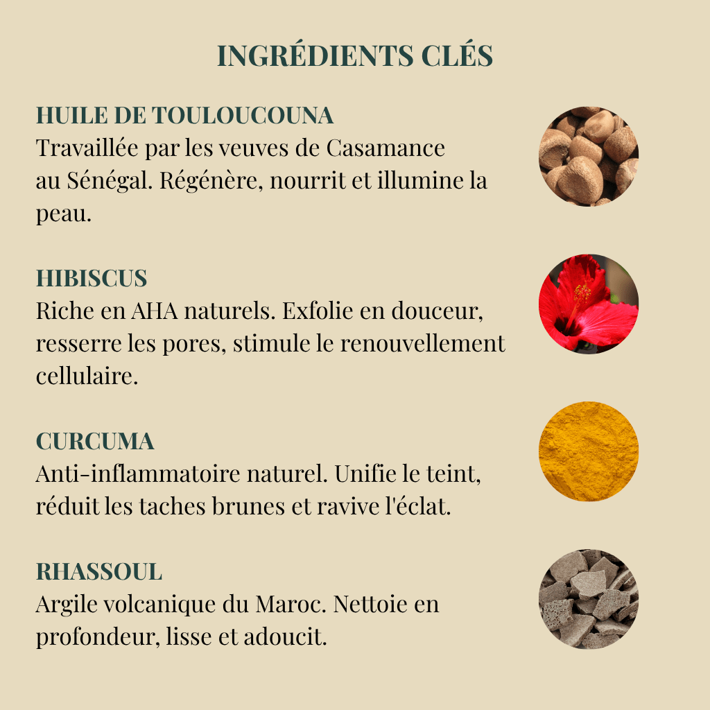 MAHONA - Gommage masque détox | Chocolat &amp; Argile Maroc - Dado Cosmetics