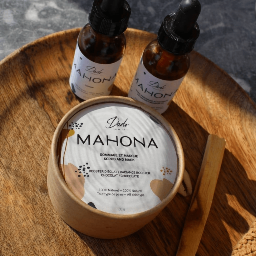 MAHONA - Gommage masque détox | Chocolat &amp; Argile Maroc - Dado Cosmetics