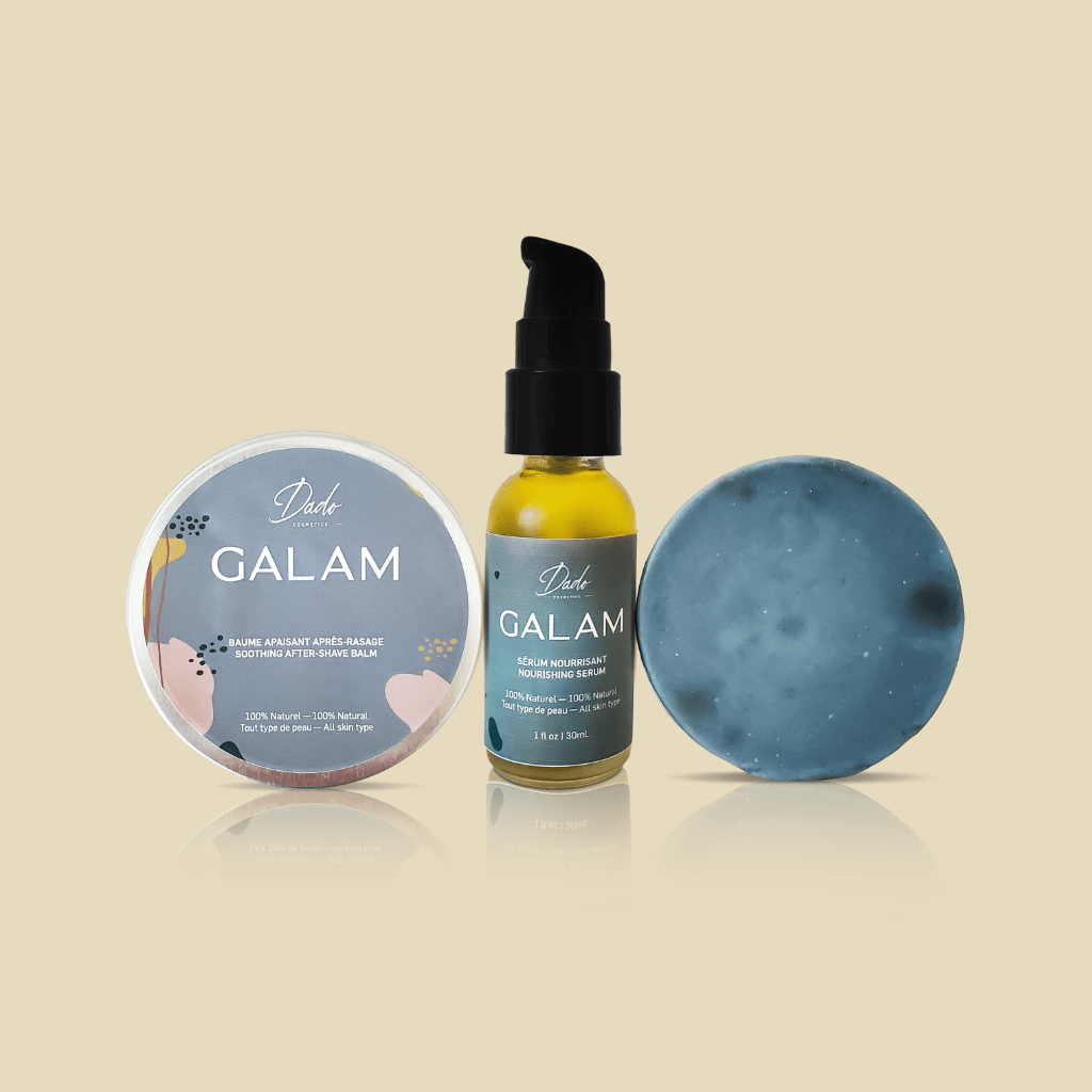 Rituel GALAM - Soin visage & barbe Homme | Routine complète - Dado Cosmetics