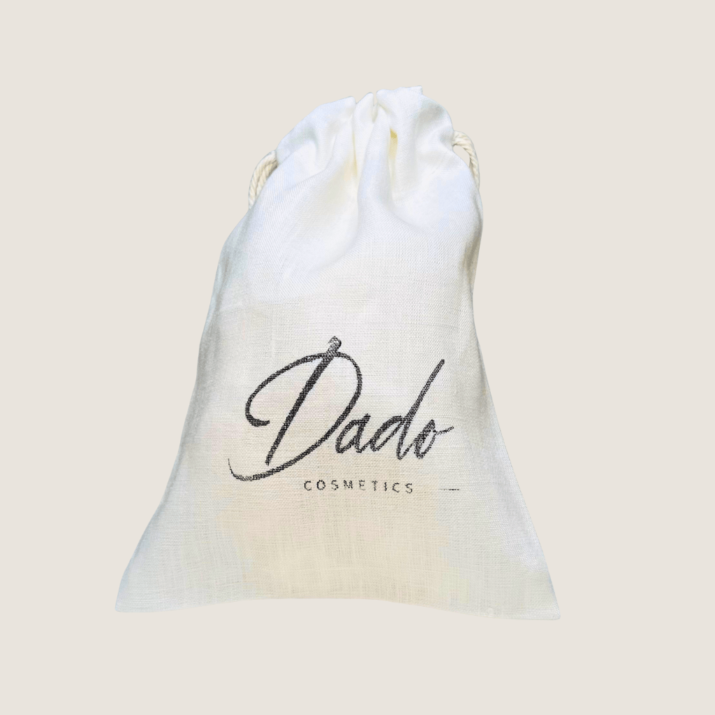 Sac en lin écologique Dado emballage coffret Pureté réutilisable zéro déchet rangement beauté