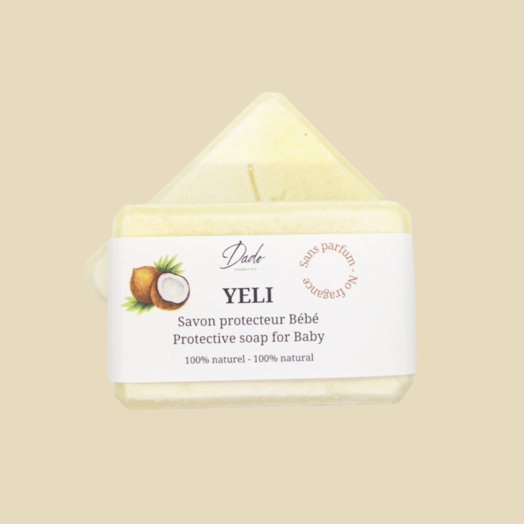 Savon bébé YELI - Bio sans parfum - Dès la naissance - Dado Cosmetics