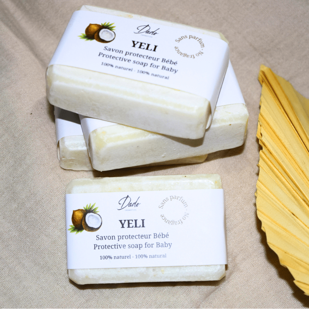 Savon bébé YELI - Bio sans parfum - Dès la naissance - Dado Cosmetics
