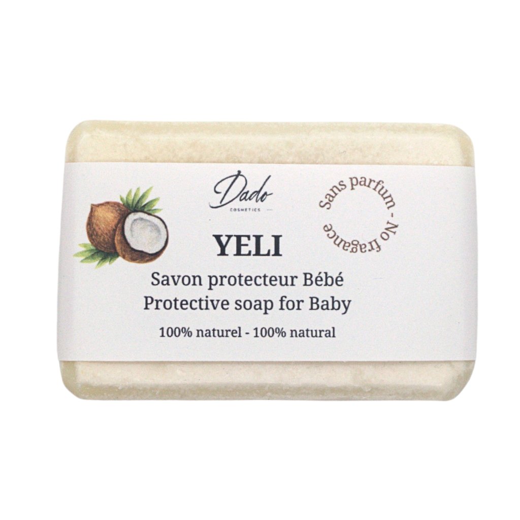 Savon naturel Bébé YELI – Hydratant & Apaisant | 90g - Dado Cosmetics