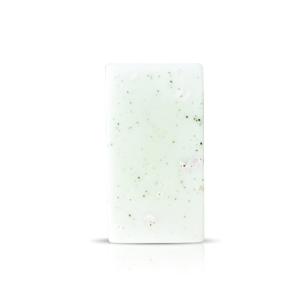 Un morceau de savon Nour rectangulaire, de couleur verte, de 10g - Dado Cosmetics